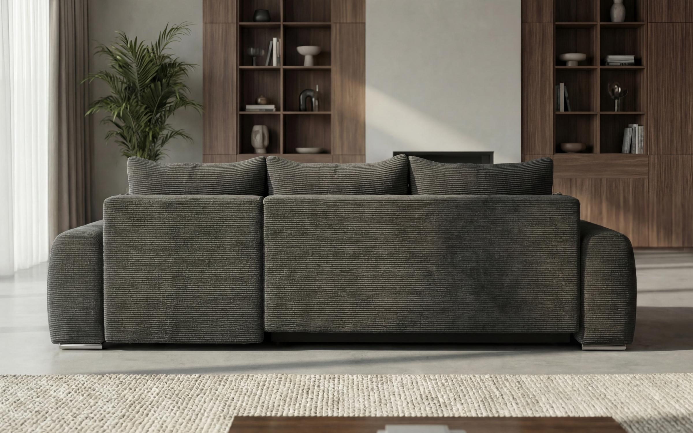 Coltar extensibil Apolo Spring, gri inchis  4